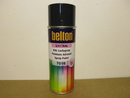 1 Spraydose RAL 7016 Anthrazitgrau Grau Anthrazit 400ml Belton Spectral