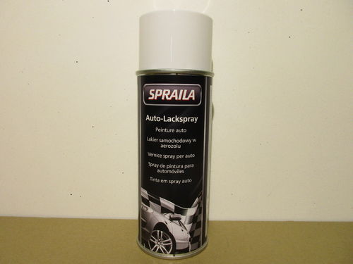 24 Spraydosen Lackspray Weiß glänzend 400ml Spraila