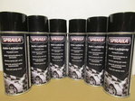 6 Spraydosen Lackspray schwarz glänzend RAL9005 Tiefschwarz Sprühlack 400ml
